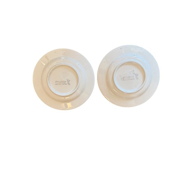 2 Vintage Italian Alimenti Teddy bear 8" plates - Picture 12 of 13